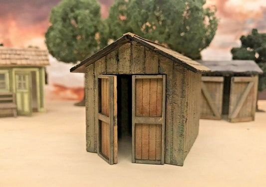 O Small Shed - Laser Cut Kit - O Scale/On30