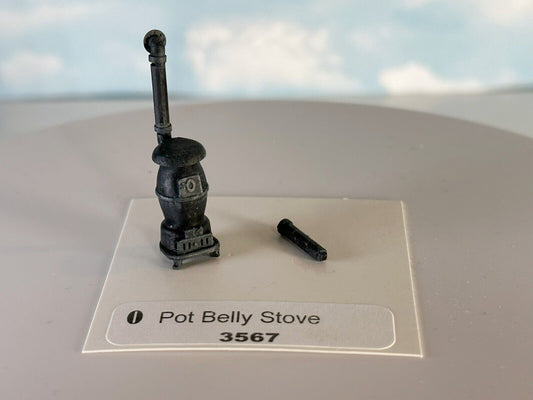 O Potbelly Stove - Pot Bellied - O Scale
