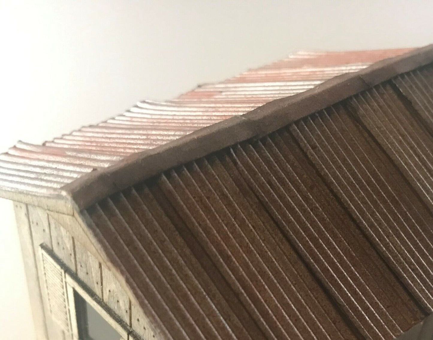 O Corrugated Metal Roofing - Artists Paper - O Scale/On30