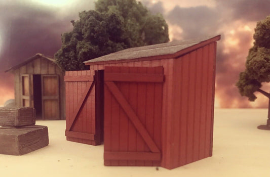 O Lean-To / Small Shed - Laser Cut Kit - O Scale