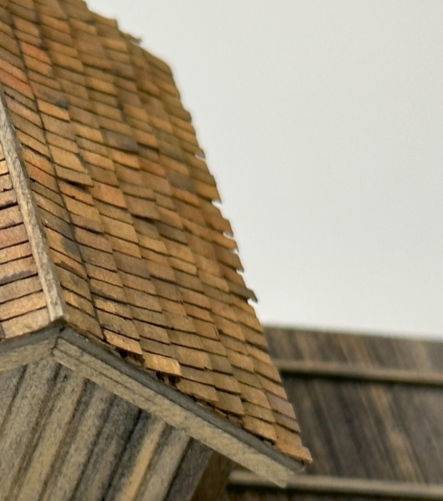 S Scale Shake Shingle Roofing - Laser Cut - 1:64 1/64