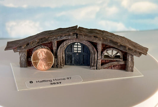 Hobbit Home (Halfling) HO Scale and O Scale